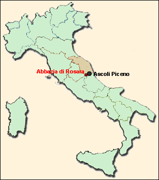 The Country House - Italy map